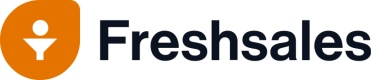 链接到Freshsales主页的Freshsales标志。
