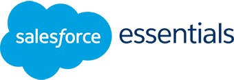 Salesforce Essentials logo that links to the Salesforce Essentials homepage in a new tab.