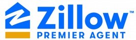 Zillow总理代理标志，链接到Zillow总理代理主页在新的选项卡。