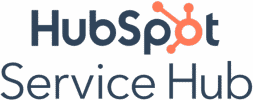 HubSpot服务中心标志，链接到HubSpot主页。