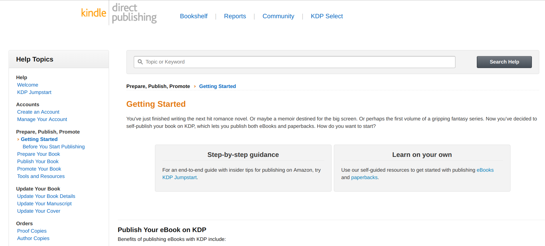 KDP -亚马逊Kindle直接出版-帐户设置