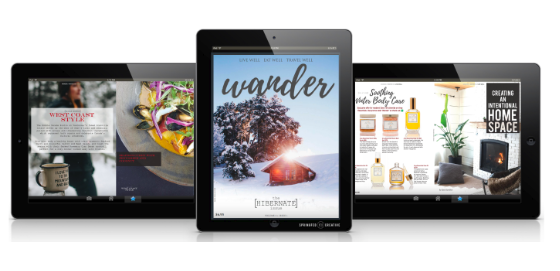 wander digital magazine - how to create a digital magazine