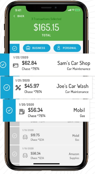 Hurdlr mobile app transaction dashboard interface.