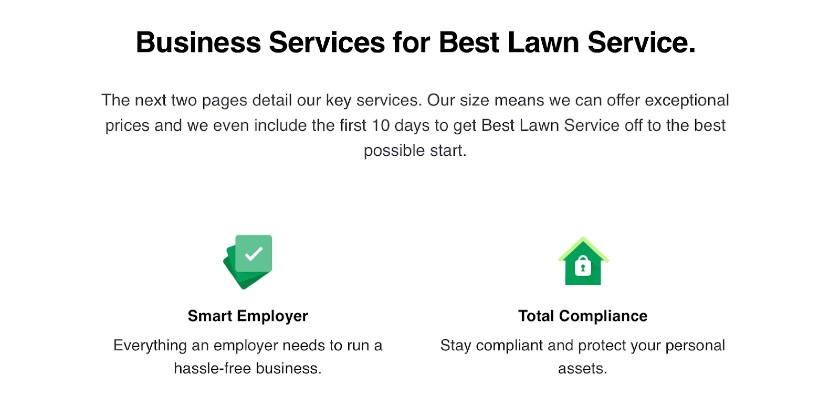 最佳草坪服务的商业服务截图