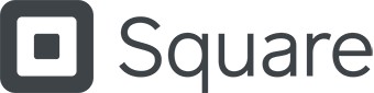 Square logo that links to the Square homepage in a new tab.