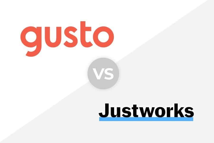 Gusto vs Justworks的特征图像标志:我们推荐什么和为什么
