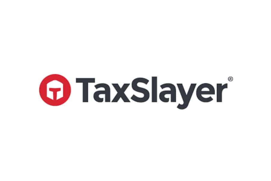 TaxSlayer标志作为特征图像供TaxSlayer审查。