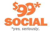 $99 Social logo that links to $99 Social homepage.