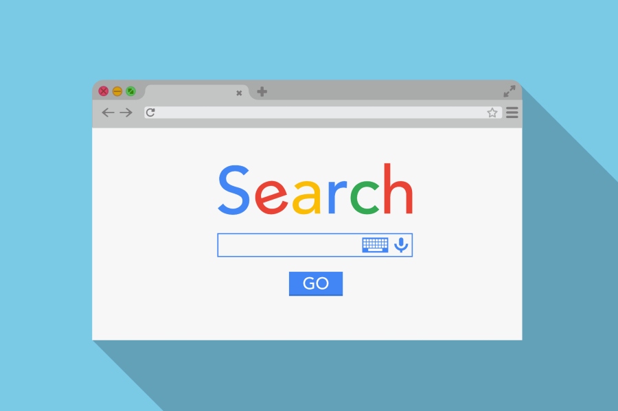 Google搜索框。