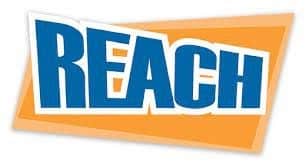 Reach标志，链接到Reach网站在一个新的标签。