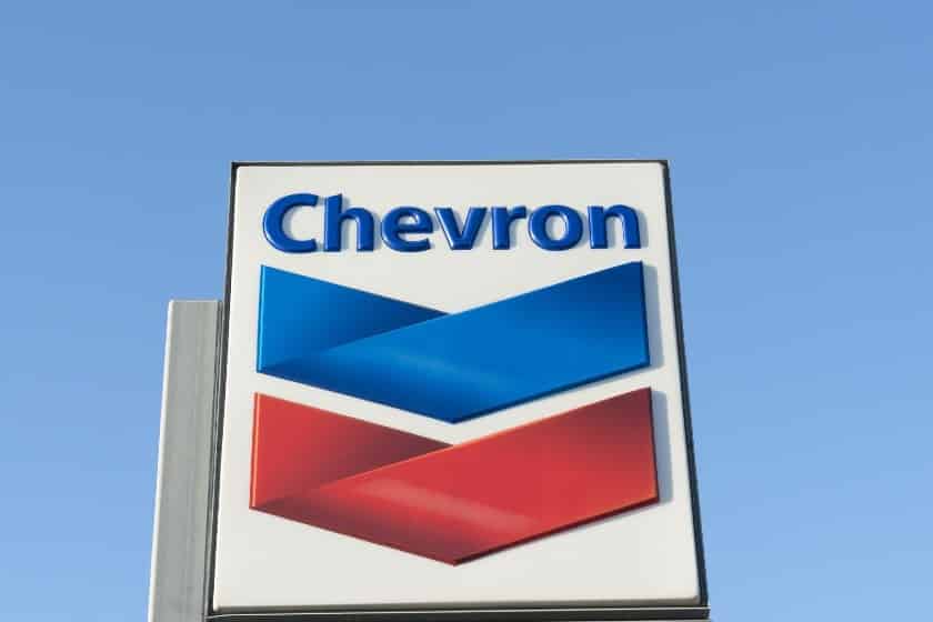 Chevron Signboard Logo
