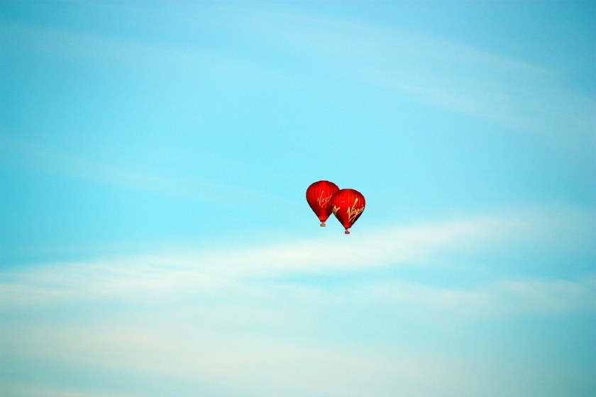 Virgin Airlines Hot Air Balloons