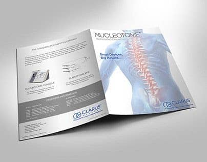 Screenshot of Medical Professional Brochure Example