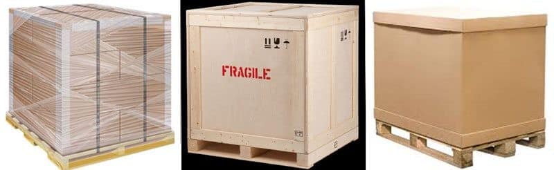 Screenshot of Freight Pallet Crate and Container