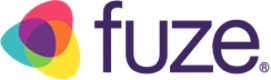 Fuze logo that links to the Fuze homepage in a new tab.