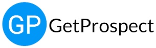 GetProspect标志，在新选项卡中链接到GetProspect主页。