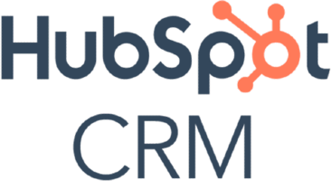 链接到HubSpot CRM主页的HubSpot CRM标志。