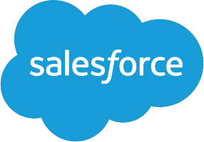 链接到Salesforce主页的Salesforce徽标。