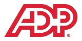 ADP标志,ADP主页链接在一个新的tab.