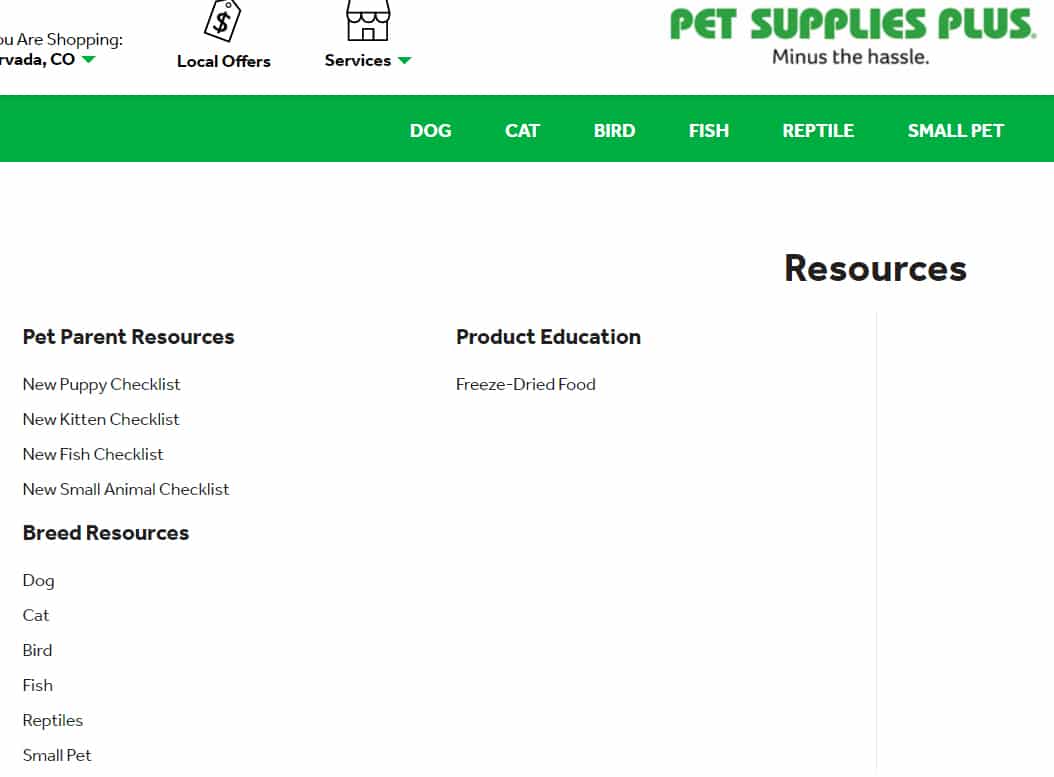 宠物用品加上资源页。