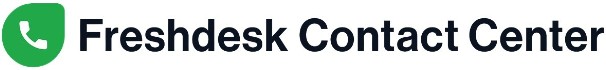 Freshdesk Contact Center logo that links to the Freshdesk Contact Center homepage in a new tab.
