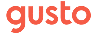 Gusto logo that links to the Gusto homepage in a new tab.