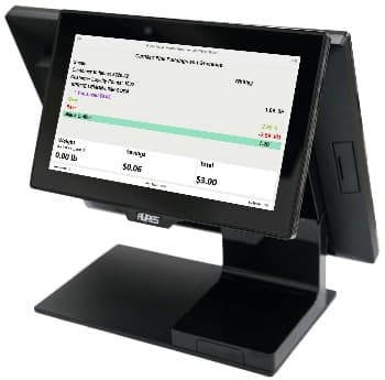 IT Retail countertop terminal.