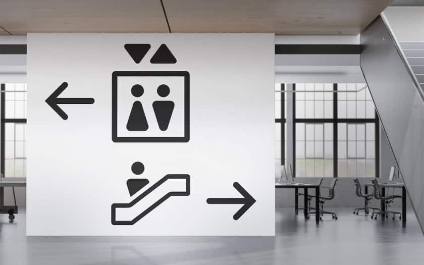 Wayfinding makes it easier for shoppers to make their way through your store.