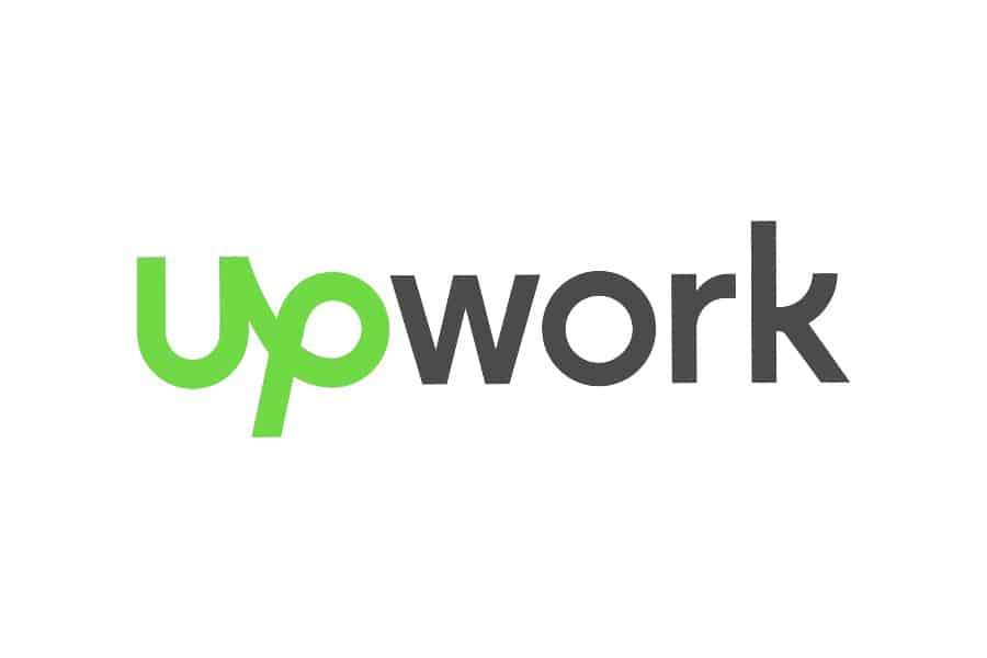 Upwork logo.