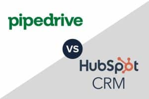 pipedrive vs hubspot logo.