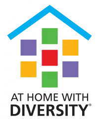 Home With Diversity标志。
