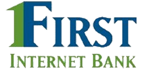 第一互联网银行的标志，链接到第一互联网银行的主页。