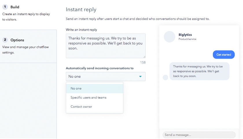 HubSpot CRM和Facebook Messenger的集成