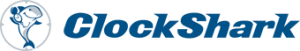 ClockShark logo that links to ClockShark homepage.