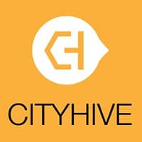 城市蜂巢的标志，链接到城市蜂巢的主页在一个新的标签。
