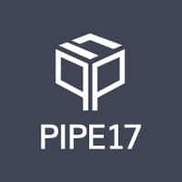 Pipe17标志，在新选项卡中链接到Pipe17主页。