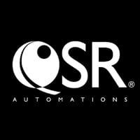 在新选项卡中链接到QSR主页的QSR自动化标志。