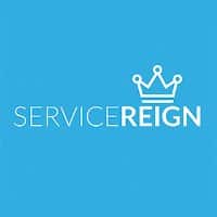 在新选项卡中链接到Service Reign主页的Service Reign徽标。