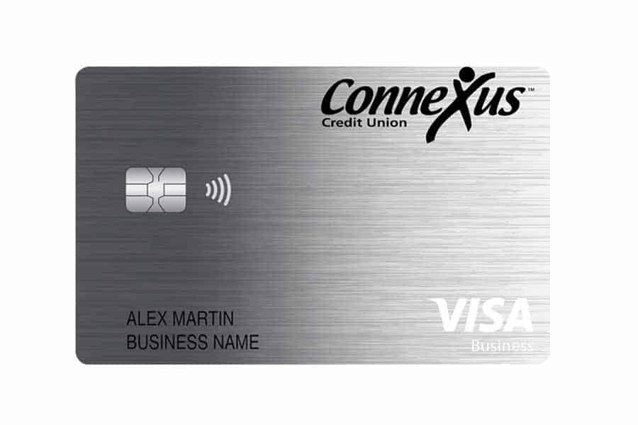 Connexus信用卡联盟Visa商业真实奖励卡审查。