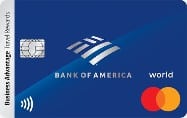 Bank of America® Business Advantage Travel Rewards World Mastercard®.