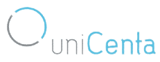 uniCenta logo that links to the uniCenta homepage in a new tab.