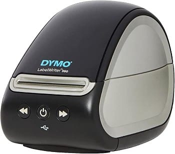 DYMO LabelWriter 550 printer.