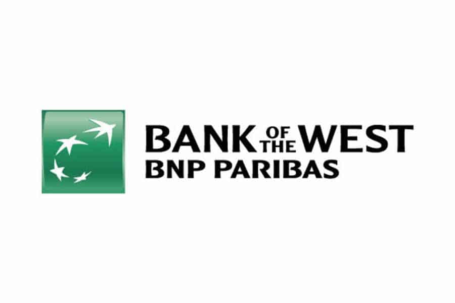 Bank of the West business checking logo.