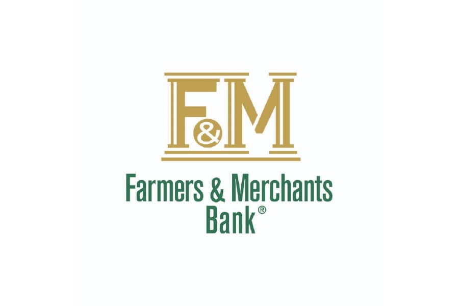 农民和商人银行业务Checking Review logo.