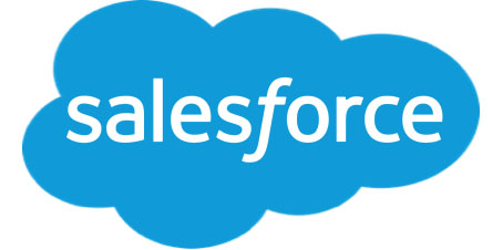 Salesforce的标志。