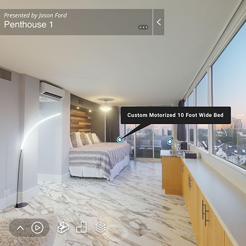 马特波特房地产3d虚拟之旅的例子