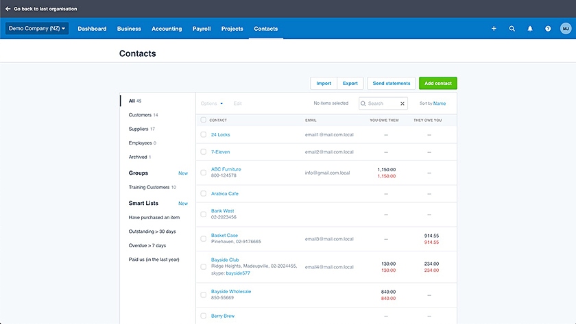 Syncing contact and balance data from Xero to HubSpot