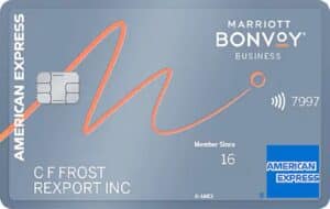 Marriott Bonvoy Business American Express® Card sample
