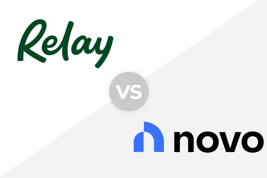 Relay vs Novo logo