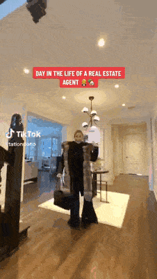 Real estate broker day in the life TikTok